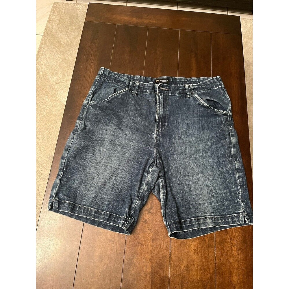 Lee Mens Dad Jean Shorts 14 Medium Black Regular Fit Straight Denim 100% Cotton
